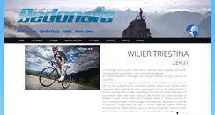 Desktop Screenshot of ciclidedonato.it